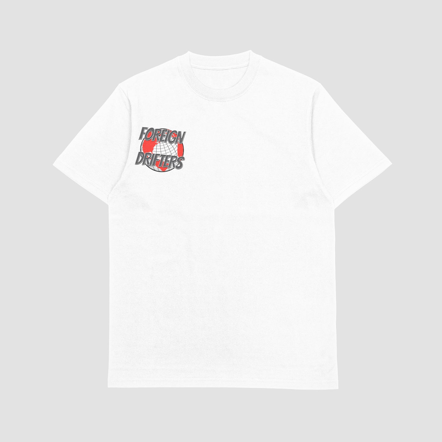 RX7 Drift Legend White Short Sleeved T-Shirt